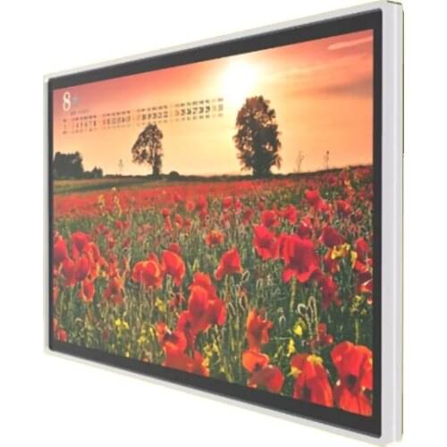 Horizontal advertisement wall mounted digital advertising display screen