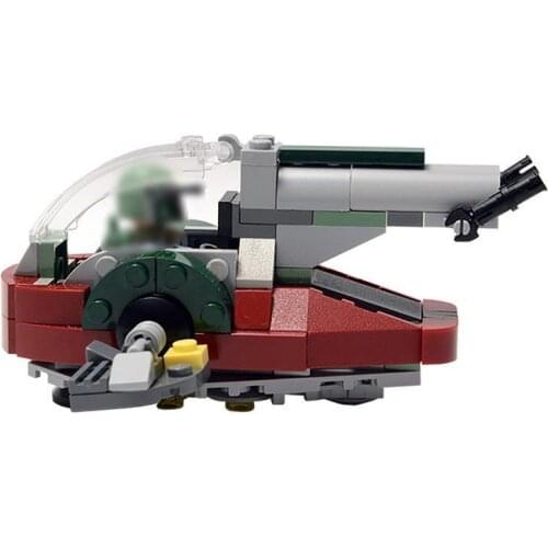 MOC Mini Slave One Building Blocks Model Mini Cosmic Space High-tech Bricks Brain Game DIY Decoration Toys Children Kids Gifts