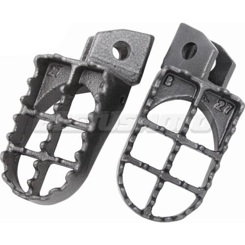 Dirt Bik Motocross Foot Pegs Footrests For Yamaha YZ 80 125 250 YZ80 YZ125 YZ250 WR 200 250 500 WR200 WR250 WR500
