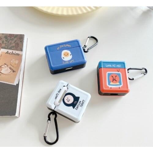 Cute Cartoon Earphone Soft Case For Apple AirPods 12 Case Headphone Charging Box Protection Cove For air pods pro IMD Capa