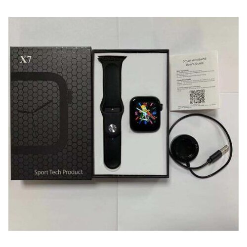 2021 New Arrivals Smart Watch X7 full touch Heart Rate Blood Pressure Wrist Smartwatch For men women Sport watch