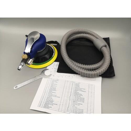DA-YA 6 Inch Air Pneumatic Sander With Vacuum 6'' Self-Vacuum Orbital Grinder 150mm Eccentric Polishing Grinding Tools
