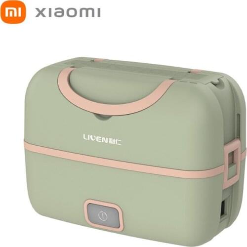 Xiaomi Liren Portable Cooking Electric Lunch Box Multifunctional Plug-in Electric Heating Cooking Large Capacity Double Layer