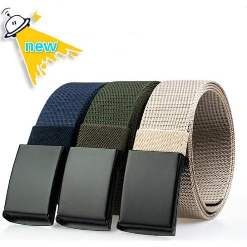Fashion New Unisex Tactical Belt Top Quality 3.8 Cm Wide Casual Belt Outdoor Designer Belts Women High Quality Belt Metal Buckle