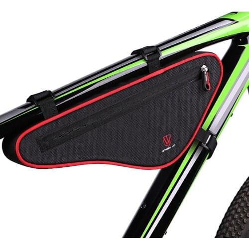 Bicycle Front Tube Frame Bag Waterproof Outdoor Triangle 2020 New Reflective Large Capacity Nylon MTB Cycling Front Bag A932
