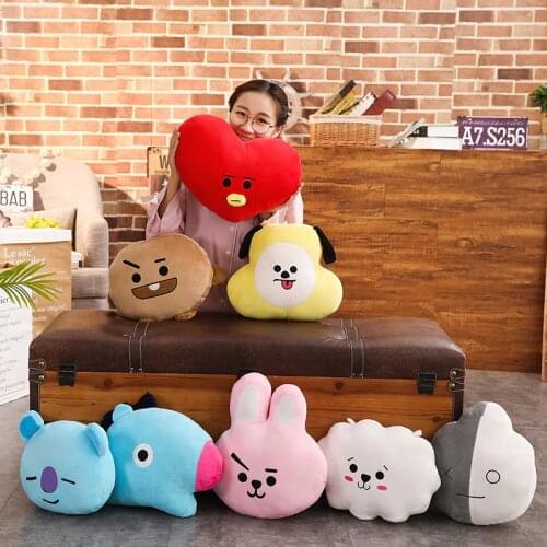 Expression Plush Toy Stuffed Toy Doll And Pac Man Koala Plush Smiling Face cushion Pillow Baby Toys Gifts Home Decoration