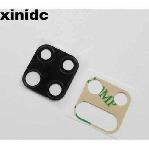 Xinidc 10pcs for Huawei Mate 20 Original Rear Back Camera Lens Glass Cover Replacement Parts with Adhesive Sticker Free Shipping