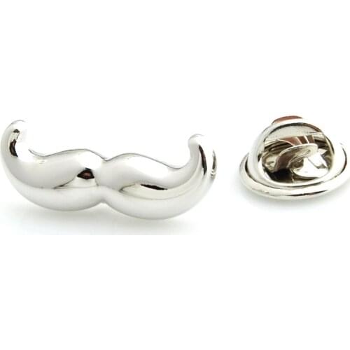 YHLP-1772C Fashion Novelty Hand Gun Lapel Pins,Tie,Skull Brooches,Mustache Badges