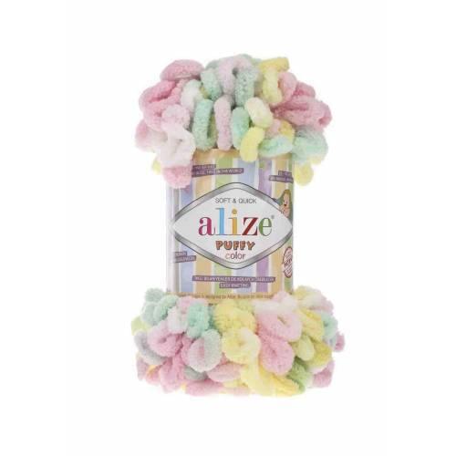 Alize Puffy Color Hand Braid Lanyard 5862 b1 piece price handmade toy soft hand Heat hand the knitting hand made dress carpet rug toy