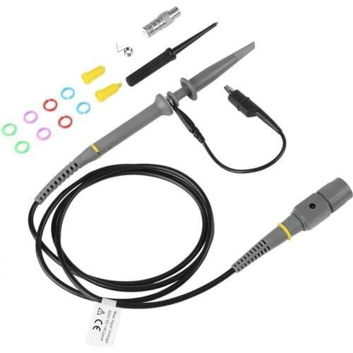 Hantek Oscilloscope Probe 60/80/100/200MHz 1x10 Oscilloscope Test Clip Lead Probe Kit