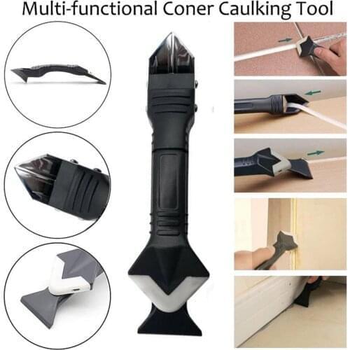 3 in 1 Replace Caulking Removal Scraper Tool Kit Silicone Sealant Remover Set