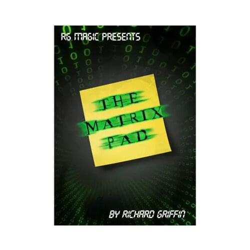 Free Shipping New Arrivals The Matrix Pad (DVD & Gimmicks) - Magic Tricks,Close Up,Card,Stage Magic,Illusions,Mentalism,Props