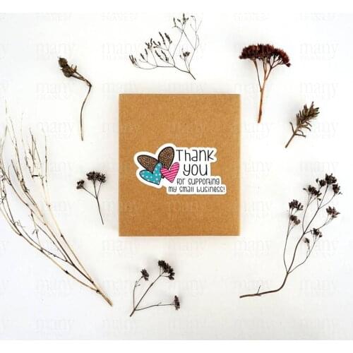 Thank You for Supporting My Small Business Sticker ,Personalize Social Media Stickers, Business Stickers, Order Package Lables