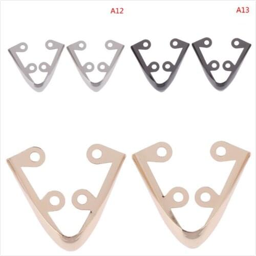 2PCS Fashion High Heels Shoes Toe Protection Shoes Clips for Decorations Metal Material Shoe Broken Reapair Accessories