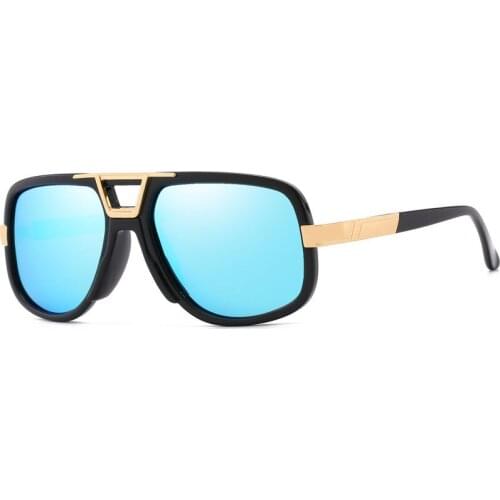 Fashion Polarized Sunglasses Men 2020 Retro Brand Driving Sun Glasses High Quality Aluminum Magnesium Arms Metal Eyewear Pilot