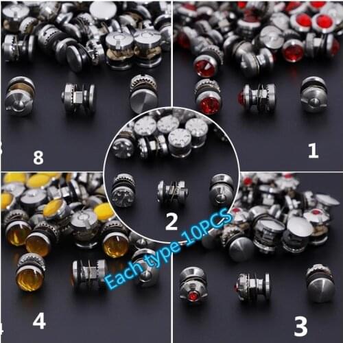 Mix sizes in box 240 sets Bearing Screws Drop Plastic Gemstones Scissor Screws Haircutting Styling Salon Scissors Accessories