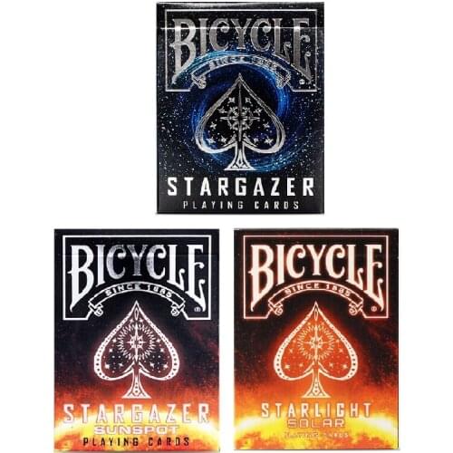 Bicycle Stargazer Sunspot Solar Playing Cards Deck Collectable Poker USPCC Limited Edition Magic Cards Magic Tricks Props Toys