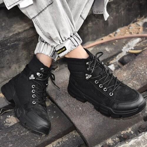 High footwear men fashion high top hightop hot mens boots sneaker leisure black for sneakers on sale outdoor male casual mens