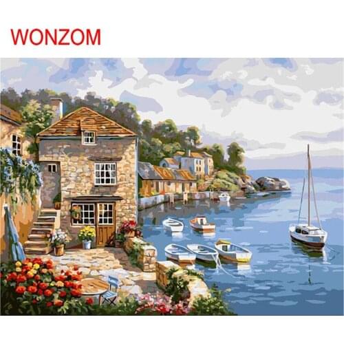 WONZOM Wall Paintings Landscapes