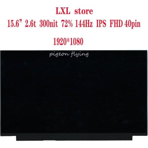 Y730-15 ICH laptop LCD screen for legion 81HD 15.6"IPS 40pin 72%144HZ FHD LP156WFG NV156FHM FRU 5D10R19779 5D10T24705 5D10R00685