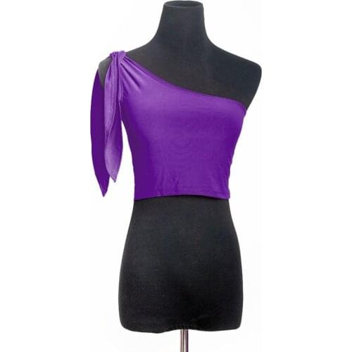 2021 Sexy Belly Dance Top Women Chiffon Belly Dance Practice clothes dancing Top Adult Training wear belly dance Costume 2022