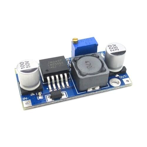 1pcs/lot LM2596S DC-DC step-down supply module 3A adjustable step-down module LM2596 voltage regulator 24V 12V 5V 3V In Stock