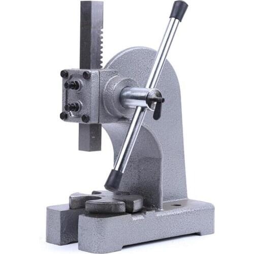 1Ton Hand Press Machine 10Kn Manual Presses Machine Mini industrial Hand Presser Press Bearing Machinery Tools