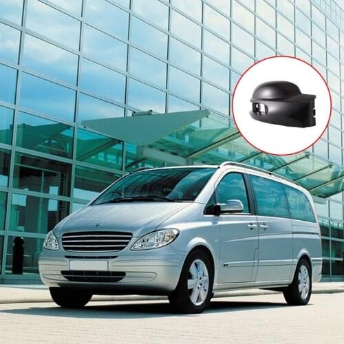 Car Rearview Mirror Frame Reversing Mirror Housing Reflector Frame for Mercedes-Benz Viano W639 2003-2010