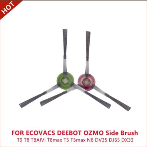 Side Brush For ECOVACS DEEBOT OZMO T8 T8AIVI T8max T8power T5 T5max N8 DV35 DJ65 DX33 Robot Vacuum Cleaner Parts Accessories