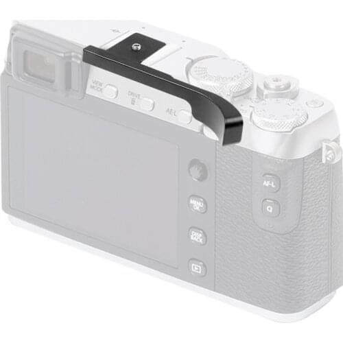 Aluminum Alloy Hot Shoe Cover Grip Handle for Fujifilm Thumb-Up Hotshoe Thumb Up Grip Fo Fuji GFX50R X-PRO2 X-E3 X-E2S Cameras