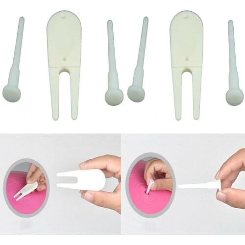 Fitness Exercise Sport Yoga Ball Inflatable Bed Pool Air Puller Stopper Plug Pin