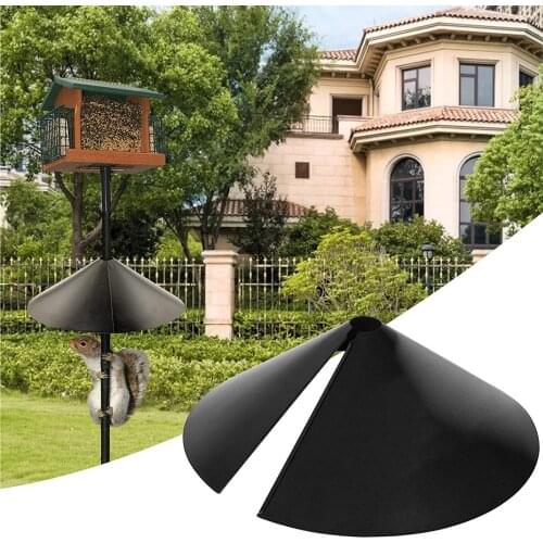 Bird Feeder Bezel Circular Wall Protection Universal Wild Outdoor Hanging Wrap Squirrel Baffle Protective Cover