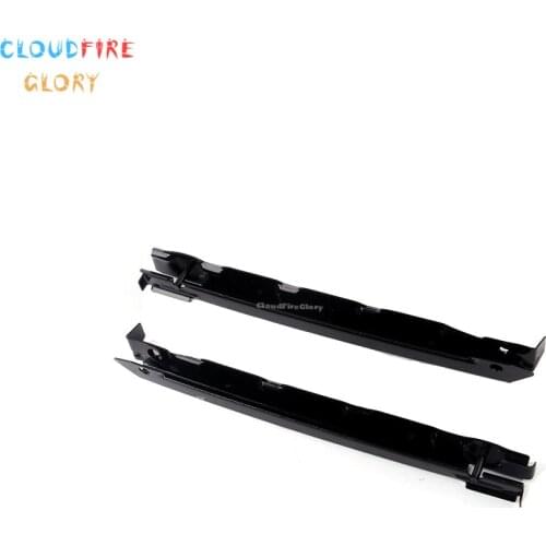 CloudFireGlory 2118801114 2118801214 Pair Front L R Bumper Bracket Frame For Mercedes S-Class W211 E320 2005 2006 E350 2006-2009
