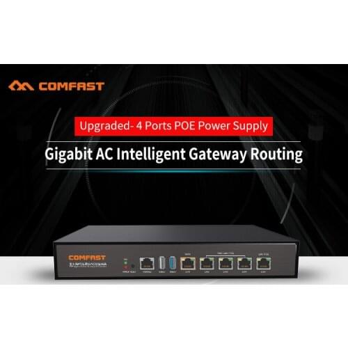 Network Switch Comfast ac101 full Gigabit enterprise AC controller core Gateway Routing with POE power supply multi WanPOE