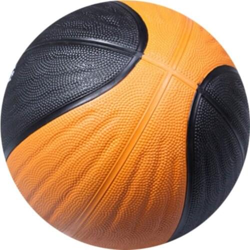 Corrugated color No. 7 standard basketball student training rubber basketball teaching ball