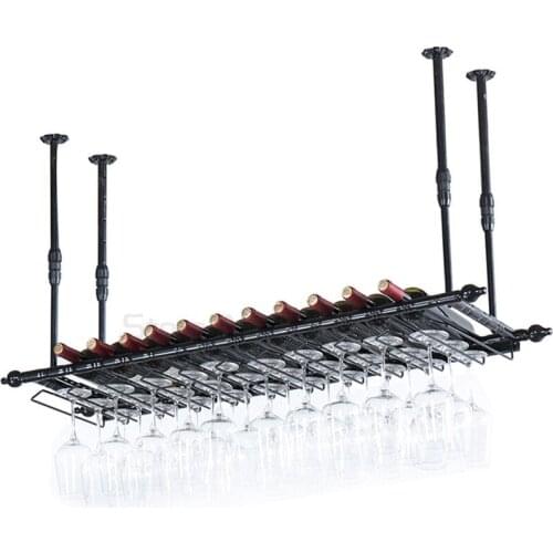 Wine Glass Rack Household European Wine Rack Bar Decoration Creative Hanging Goblet Rack Christmas Decoration for Home