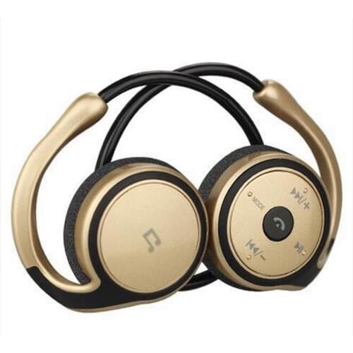 Suicen AX-698 Bluetooth 4.0+EDR Wireless Noise Isolating FM Radio Card Mobile Sports Stereo Music Earphones Headset Headphones