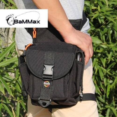 Fishing bag Multi-Purpose Two-Layer Waterproof Canvas Outdoor Large Capacity Fishing Lure Reel Tackle Bags Pesca