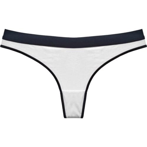 Women Sexy sports Panties cotton Thong T-back Bikini Underwear G-string Low-rise femme Briefs teen girl seamless Lingerie S-XL