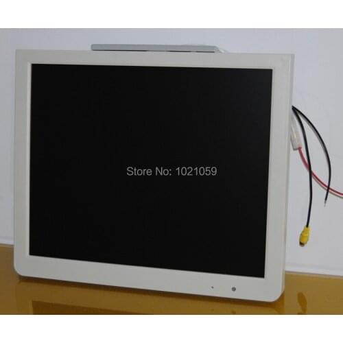 17inch tft lcd monitor for bus/truck with 24V DC input metal chassic good view angel free shipping