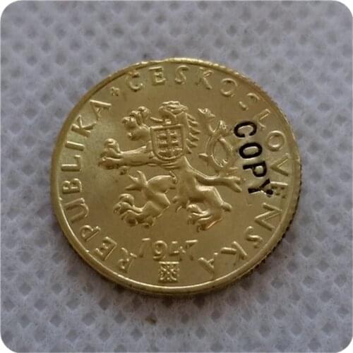 1947 Czechoslovakia 20 Haleru COPY COIN FREE SHIPPING