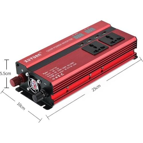 3000 / 5000W power inverter 12V to AC110V modified sine wave converter USB charger