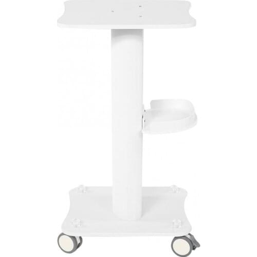 ABS Beauty Salon Trolley Salon Use Pedestal Rolling Cart Wheel Aluminum Stand Home Stool