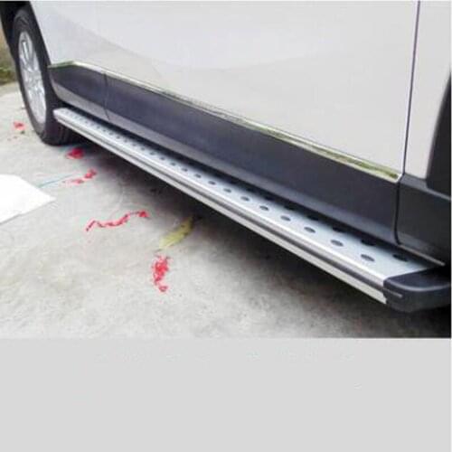 For Mazda CX-5 2015 2PCS High Quality Stainless Steel Car Exterior Door Body Trim Molding Cover Trim Car Styling Accessories
