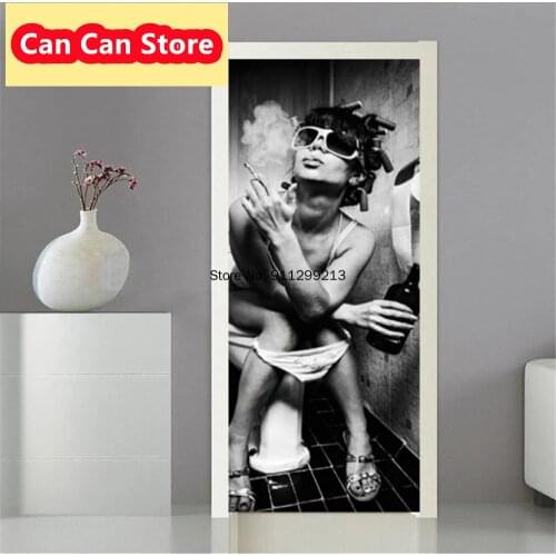 3D Photo Wallpaper Mural Living Room Bedroom Door Decoration Stickers PVC Self-adhesive Door Sticker Window Sandy Beach Seascap