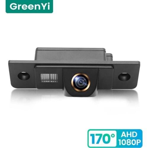 GreenYi 170° HD 1080P Car Rear View Camera for Hyundai Elantra Tucsen Night Vision Reverse Reversing 4 pin Vehicle Parking AHD