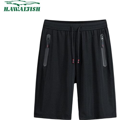 Hawaifish brand men shorts outdoor ice silk air conditioning shorts male quick drying Summer Mens Beach Shorts plus size 6XL