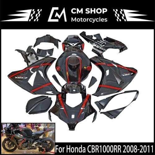 Carbon Fiber Motorcycle Fairing Kit Motorcycle Accessories ABS Advanced Customization For HONDA CBR1000RR 2008 2009 2010