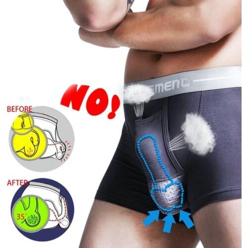 Mens Breathe Underwear Separation Physiological Sexy For Male Calecon Family Boxer Mens Panties Underwear Calzoncillos