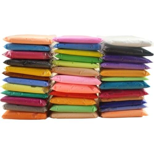 36colors Soft Polymer Modelling DIY clay baby foam clay super light clay brinquedos baby toys for children toy/slime